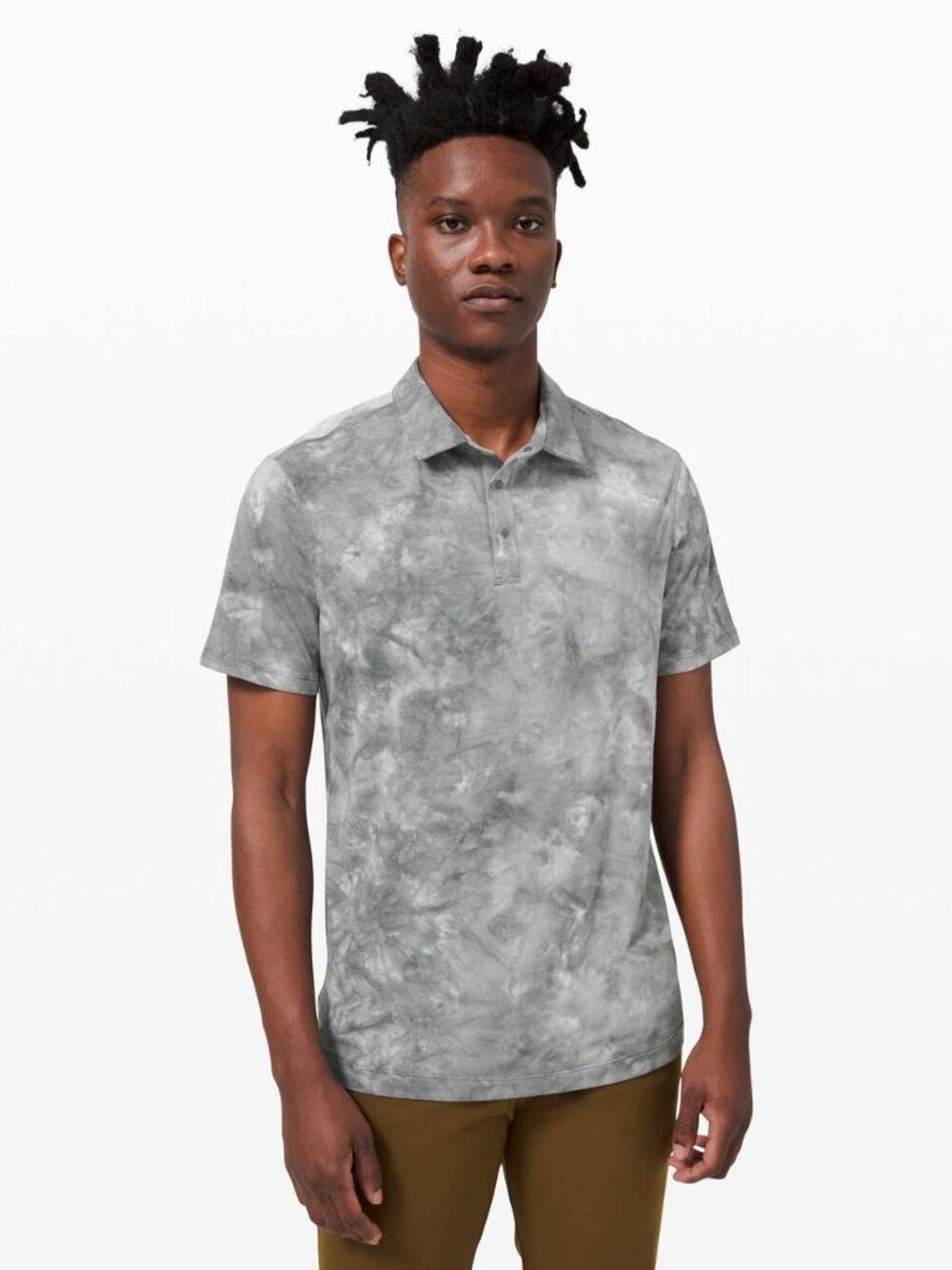 Lululemon Men's Evolution Polo *Wash - Grey